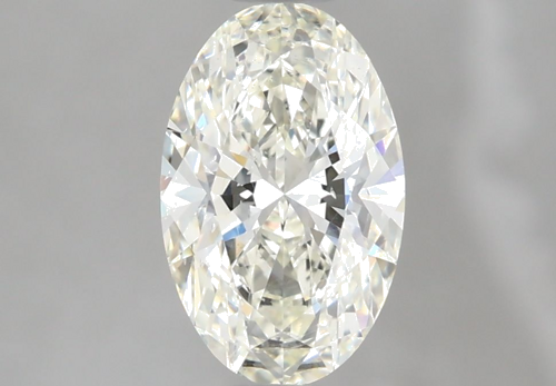 1.0 carat K-SI2 Natūralus Oval Deimantas (1)
