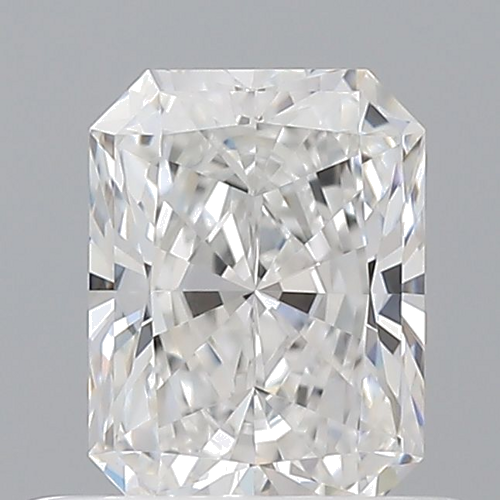 0.51 carat E-VVS2 Natūralus Radiant Deimantas (1)