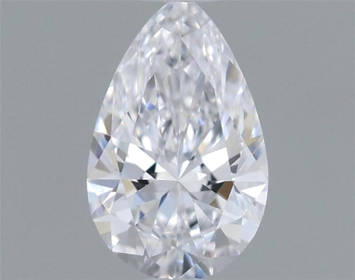 0.31 carat D-VS2 Natūralus Pear Deimantas (1)