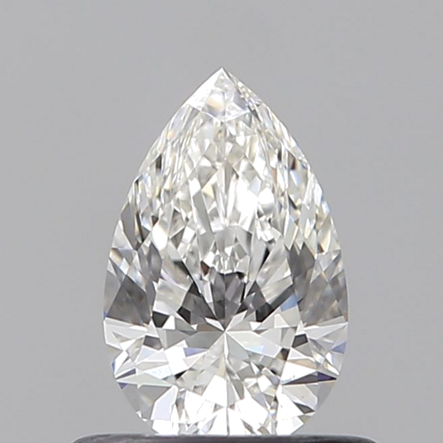 0.5 carat E-VS2 Natūralus Pear Deimantas (1)