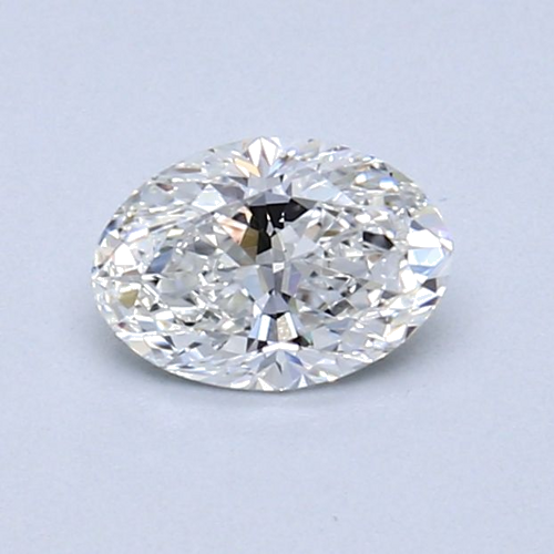 0.51 carat F-VS2 Natūralus Oval Deimantas (1)