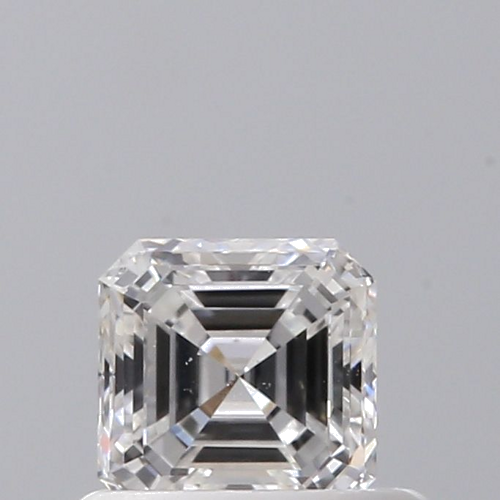 0.5 carat D-VS2 Natūralus Asscher Deimantas (1)