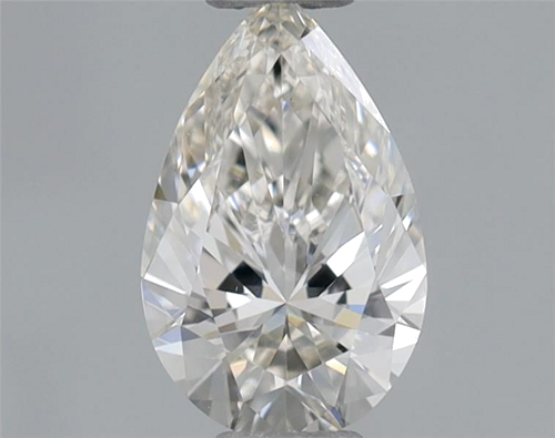0.45 carat H-VS1 Natūralus Pear Deimantas (1)