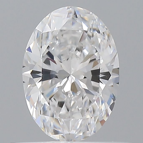 0.5 carat D-VVS2 Natūralus Oval Deimantas (1)