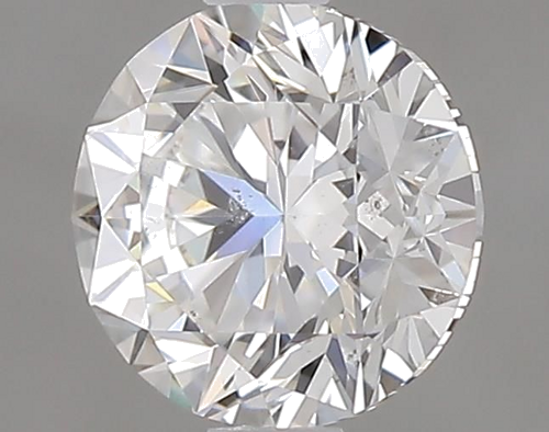 0.5 carat F-SI1 Very Good cut Natūralus Round Deimantas (1)