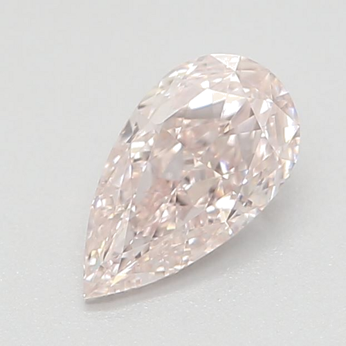 0.33 carat Fancy Light Pink-VVS1 Natūralus Pear Deimantas (1)