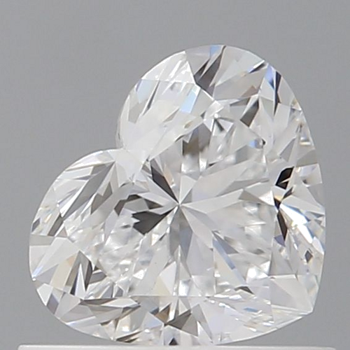 0.7 carat D-VS1 Natūralus Heart Deimantas (1)