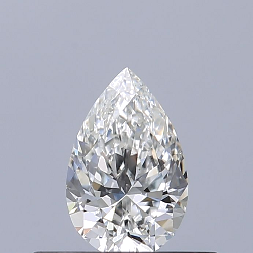 0.3 carat F-VVS1 Natūralus Pear Deimantas (1)