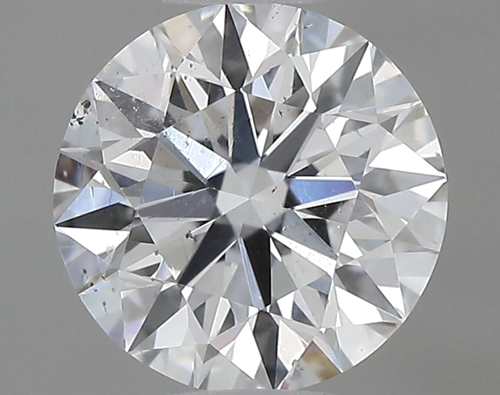 0.58 carat D-SI2 Excellent cut Natūralus Round Deimantas (1)