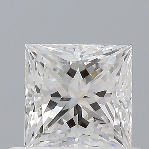 0.64 carat E-SI1 Natūralus Princess Deimantas (1)