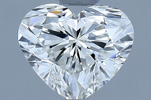 0.5 carat H-VS1 Natūralus Heart Deimantas (1)