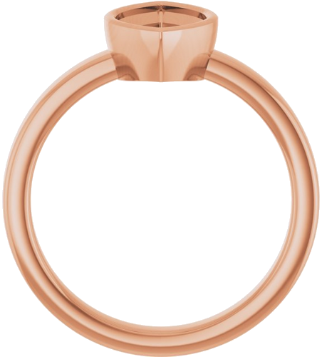 Sužadėtuvių Žiedas „Solitaire“ 417 Rožinis Aukso Marquise 12mm x 6mm (2)