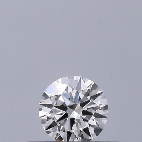 0.19 carat F-VVS1 Excellent cut Natūralus Round Deimantas (1)