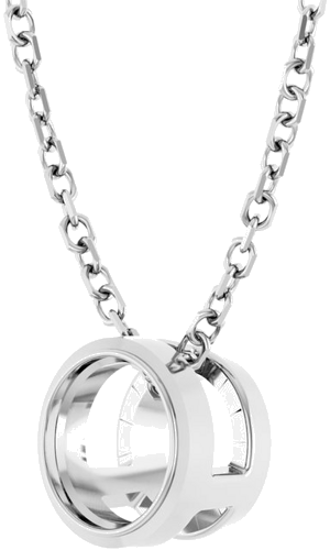 Pakabukas „Solitaire Bezel-Set“ 925 Sidabro Round 5.2mm (2)