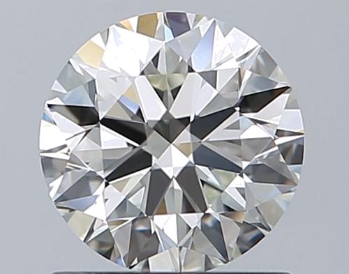 1.06 carat I-VVS2 Excellent cut Natūralus Round Deimantas (1)