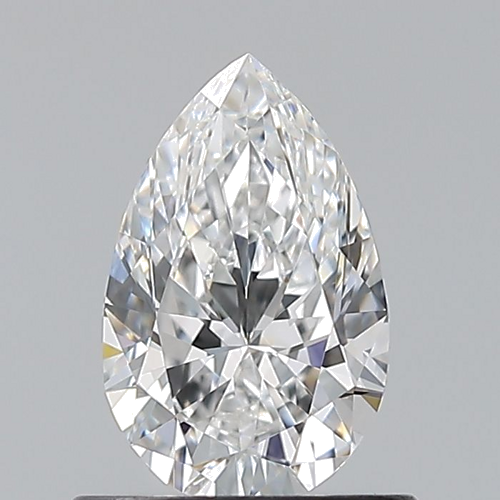 0.7 carat D-VVS1 Natūralus Pear Deimantas (1)
