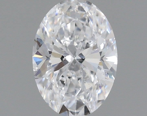 0.5 carat D-SI2 Natūralus Oval Deimantas (1)