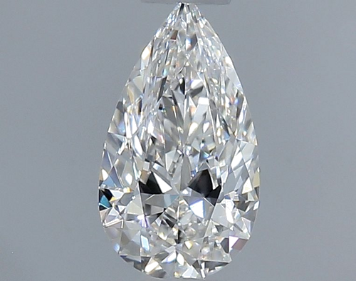 0.3 carat E-VVS1 Natūralus Pear Deimantas (1)