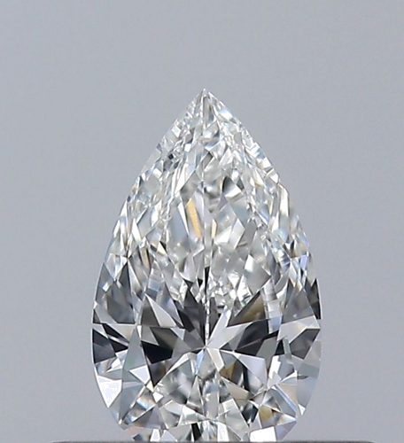 0.3 carat G-VVS1 Natūralus Pear Deimantas (1)