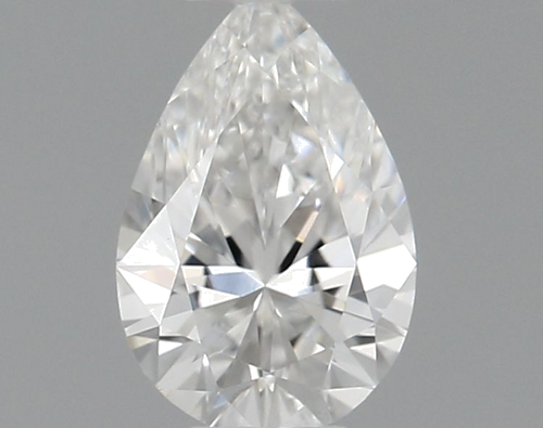 0.23 carat E-VVS2 Natūralus Pear Deimantas (1)