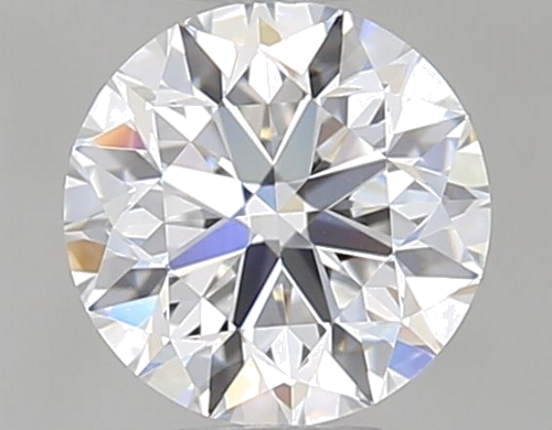 0.5 carat D-VS2 Very Good cut Natūralus Round Deimantas (1)