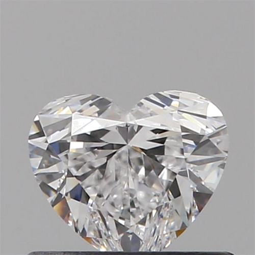 0.5 carat D-VVS2 Natūralus Heart Deimantas (1)