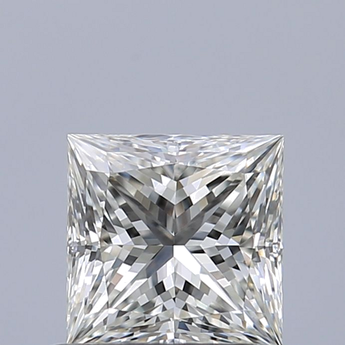 0.69 carat I-VS1 Natūralus Princess Deimantas (1)