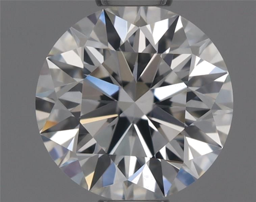 0.54 carat F-VVS1 Excellent cut Natūralus Round Deimantas (1)