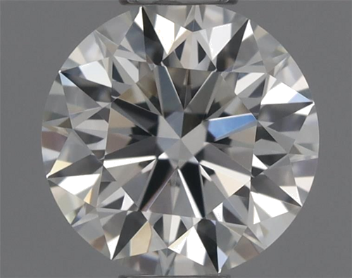 0.37 carat H-VVS1 Excellent cut Natūralus Round Deimantas (1)