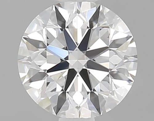 0.57 carat D-VVS1 Excellent cut Natūralus Round Deimantas (1)