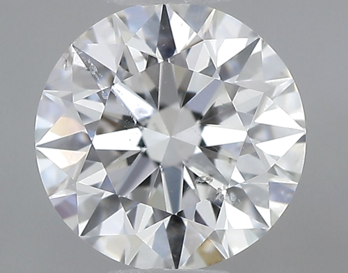 0.59 carat F-SI2 Excellent cut Natūralus Round Deimantas (1)