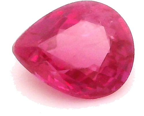0.44 carat RED Pear Rubinas (1)