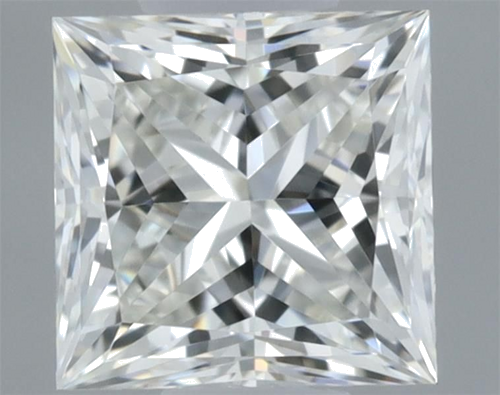 0.36 carat I-VVS1 Natūralus Princess Deimantas (1)