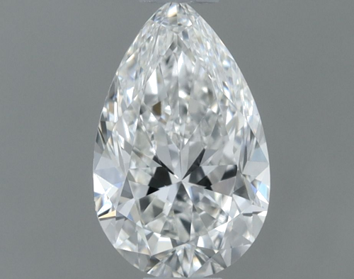 0.5 carat G-VS1 Natūralus Pear Deimantas (1)