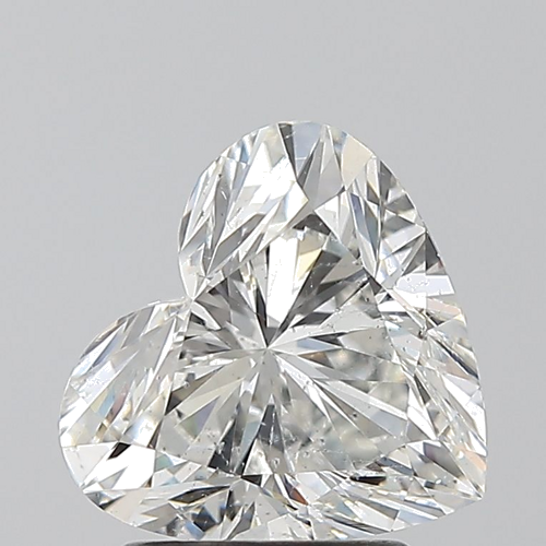 2.02 carat H-SI2 Natūralus Heart Deimantas (1)