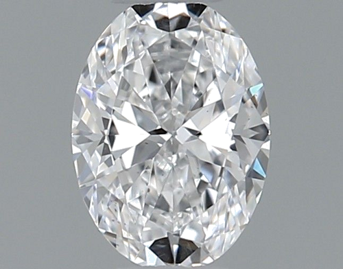 0.3 carat D-VS2 Natūralus Oval Deimantas (1)