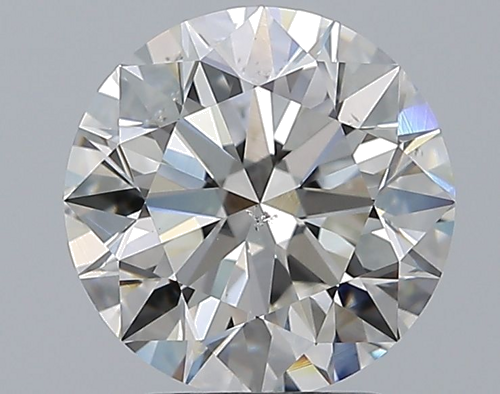 2.56 carat I-SI2 Excellent cut Natūralus Round Deimantas (1)