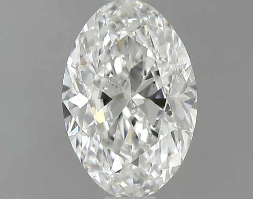 1.01 carat H-SI1 Natūralus Oval Deimantas (1)