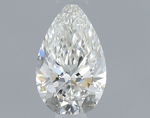 0.3 carat H-VVS2 Natūralus Pear Deimantas (1)