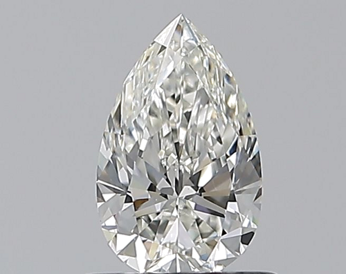 0.72 carat H-VS2 Natūralus Pear Deimantas (1)