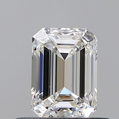 0.61 carat F-VS2 Natūralus Emerald Deimantas (1)