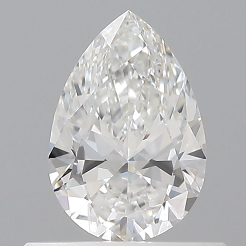 0.5 carat E-VS2 Natūralus Pear Deimantas (1)