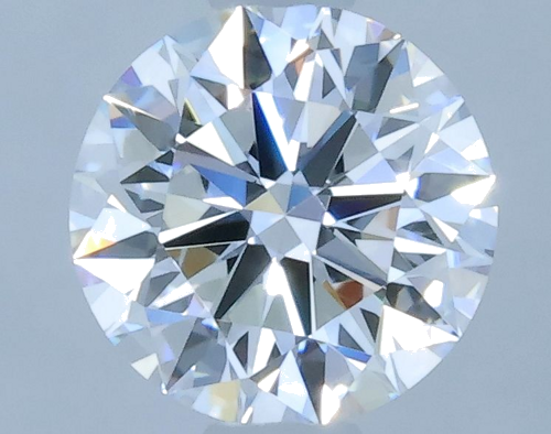 0.6 carat D-VVS2 Excellent cut Natūralus Round Deimantas (1)