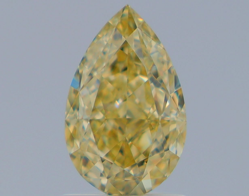 1.33 carat Fancy Brownish Yellow-VVS2 Natūralus Pear Deimantas (1)