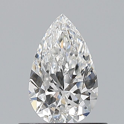0.53 carat E-VS1 Natūralus Pear Deimantas (1)