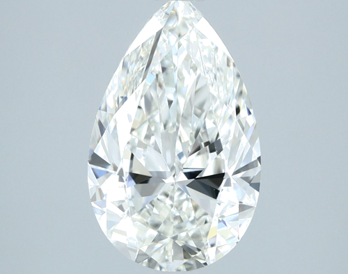 2.01 carat I-VVS2 Natūralus Pear Deimantas (1)