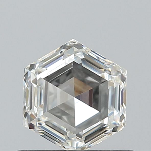 0.51 carat G-VVS1 Natūralus Hexagonal Deimantas (1)
