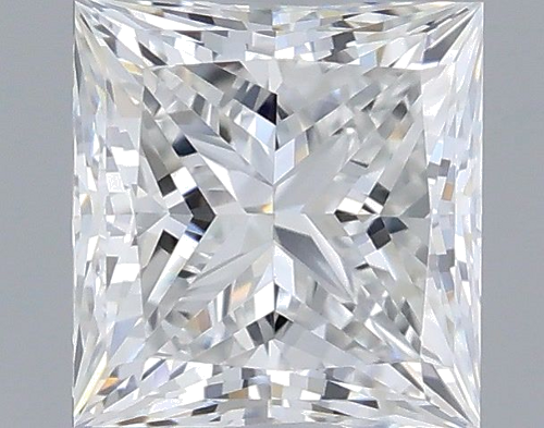 0.72 carat E-VS1 Natūralus Princess Deimantas (1)