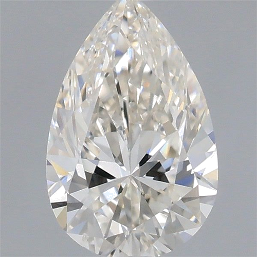 0.5 carat J-SI1 Natūralus Pear Deimantas (1)