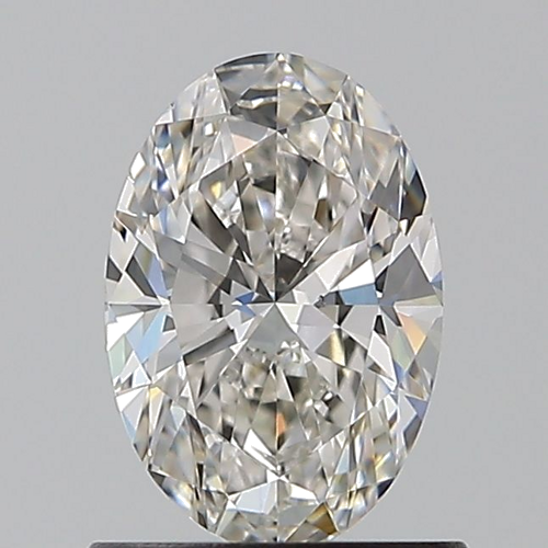 0.9 carat H-VS2 Natūralus Oval Deimantas (1)